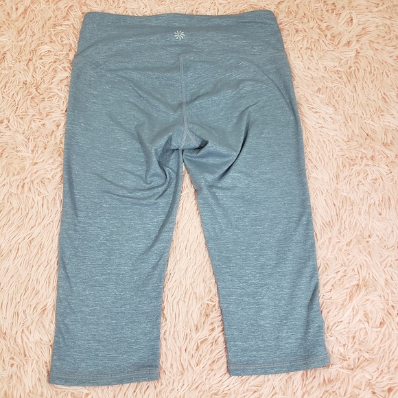 Athleta gray capris leggings size XS - Picture 2 of 8